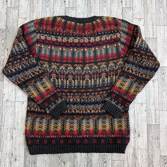 Multicolor Crew Neck Sweater - Picture 2 of 9